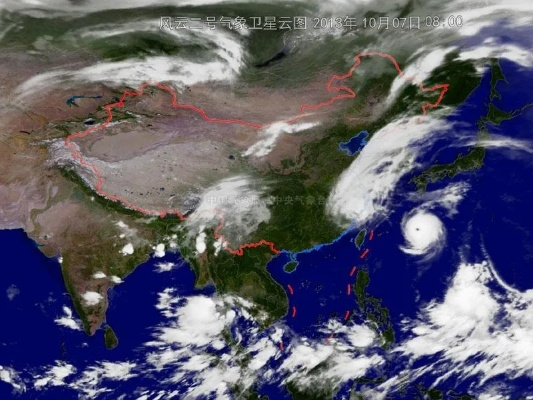 云图里的中国,从天气预报卫星看天地万象 云图里的中国,从天气预报卫星看天地万象