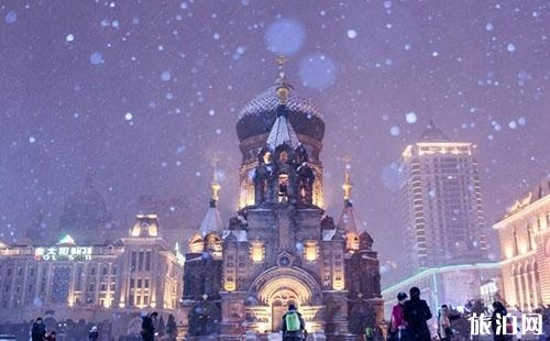 哈尔滨现在下雪了吗